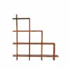 Handcrafted Stepped Wooden Miniature Display Shelf